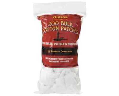 Outers Cleaning Patches Bulk Pack .17-.22 Cal 250 Count 42382